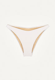 Bikini Hose „Notos“ in Cremeweiss Piqué