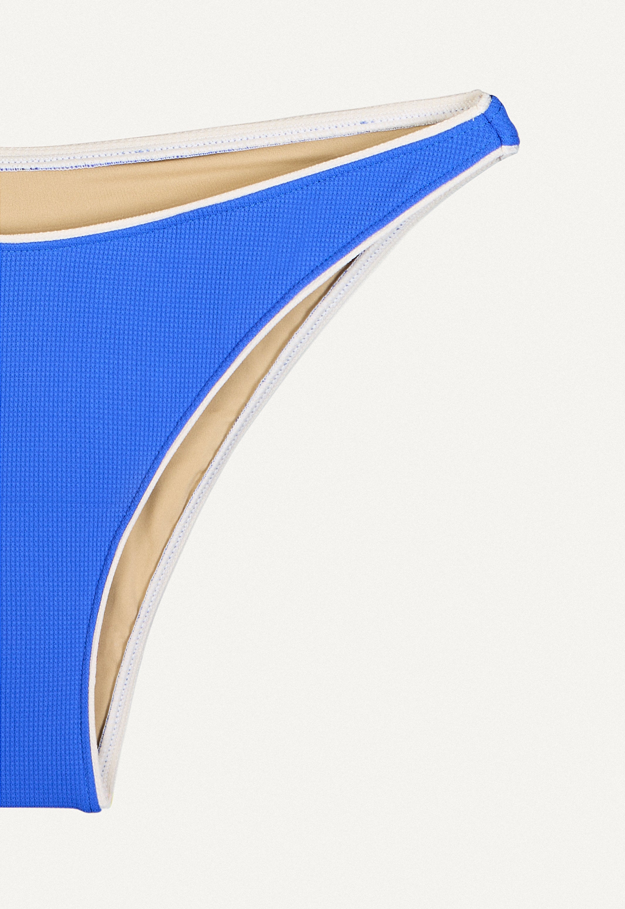 Bikini Hose „Notos“ in Tiefseeblau Piqué