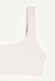 Bikini Top "Vento" in cream white pique