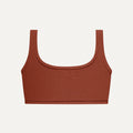 Bikini Top "Vento" in terracotta terry