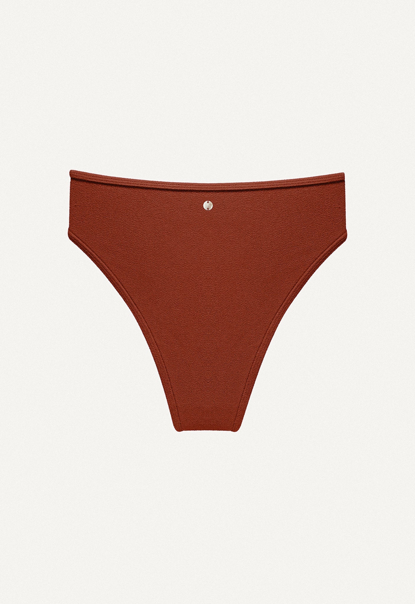 Bikini Bottom "Calima" in terracotta terry
