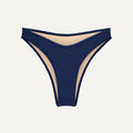 Bikini Bottom "Notos" in dark blue terry