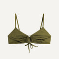 Bikini Top "Joran" pine green shine