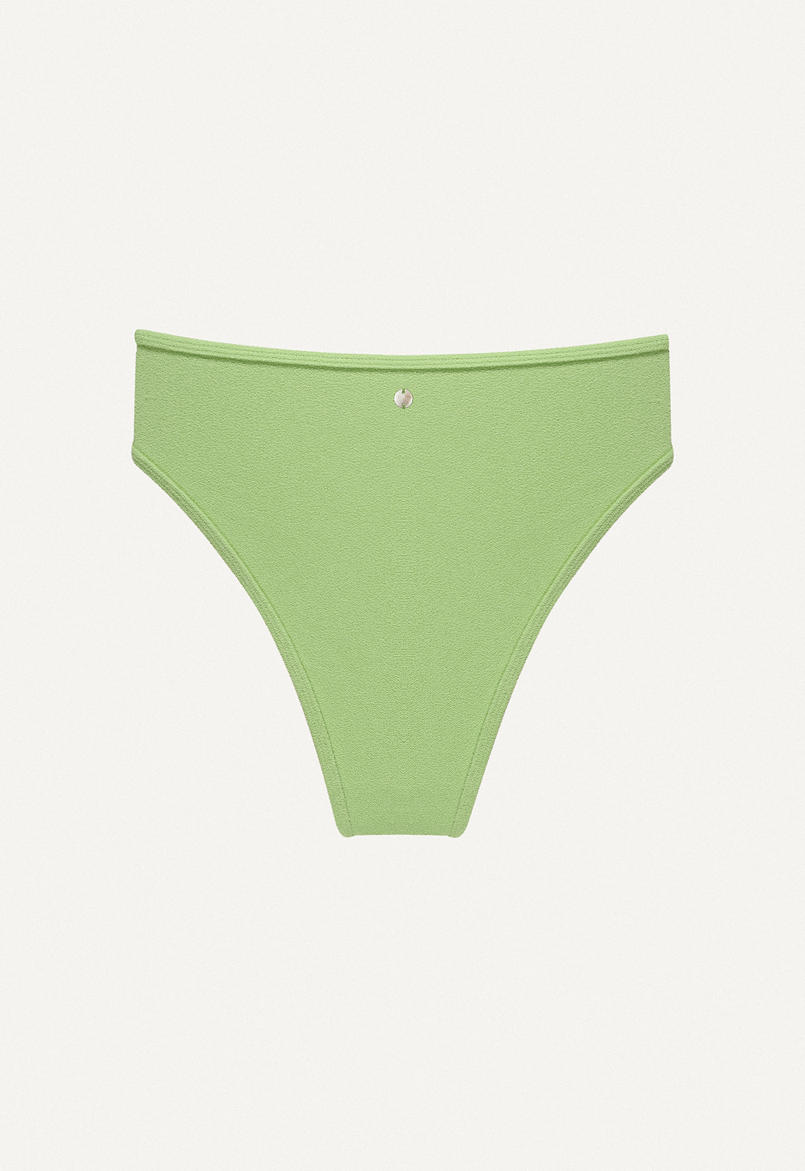 Bikini Bottom "Calima" in linden green terry