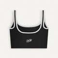 Dance Top "RocTop" in black terry