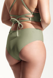 Surf Bikini Hose „Fugu“ in Salbeigrün