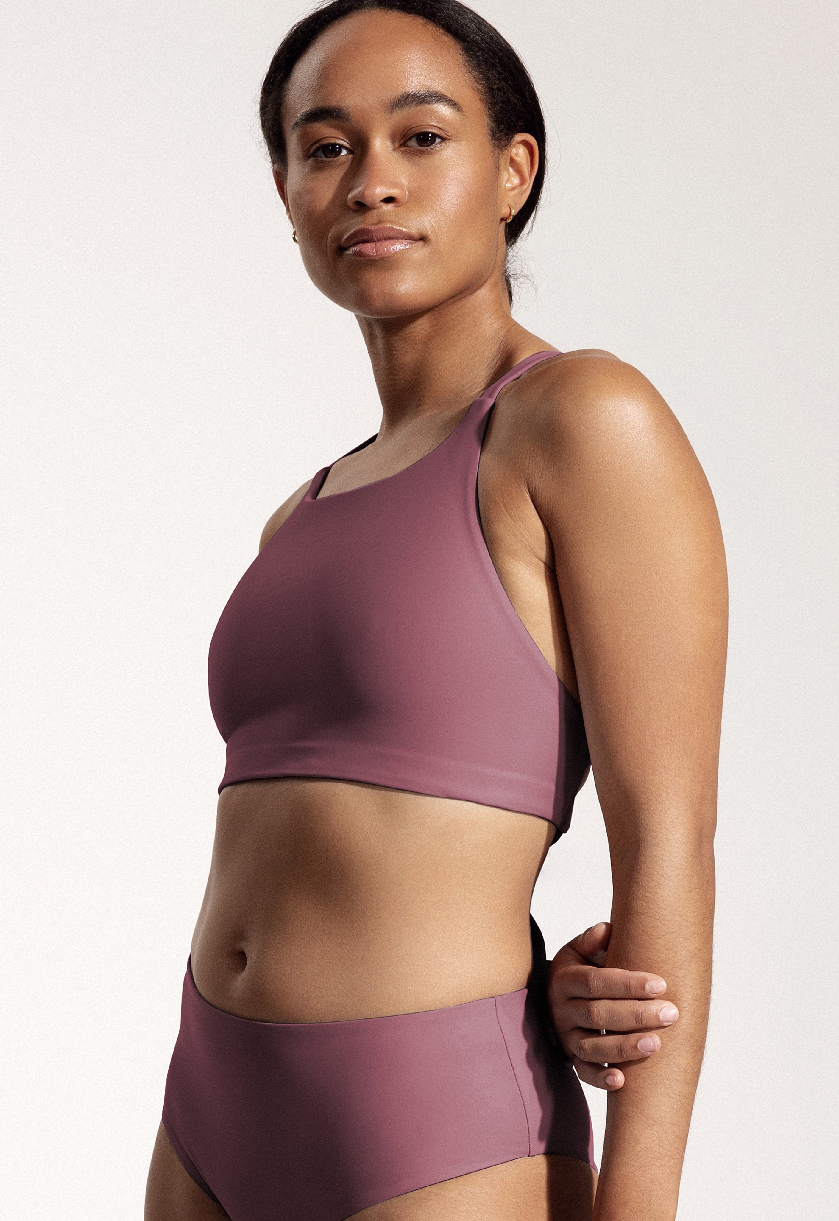 Surf Bikini Oberteil „Goby“ in Sunset Violett