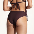 Surf Bikini Bottom "Opah" in eggplant purple