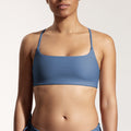 Surf Bikini Top "Buri" in blue