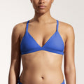 Surf Bikini Top "Esox" in deep sea blue