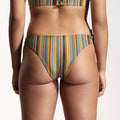 Surf Bikini Bottom "Mako" with solar ray print