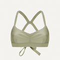 Surf Bikini Top "Hoki" in sage green