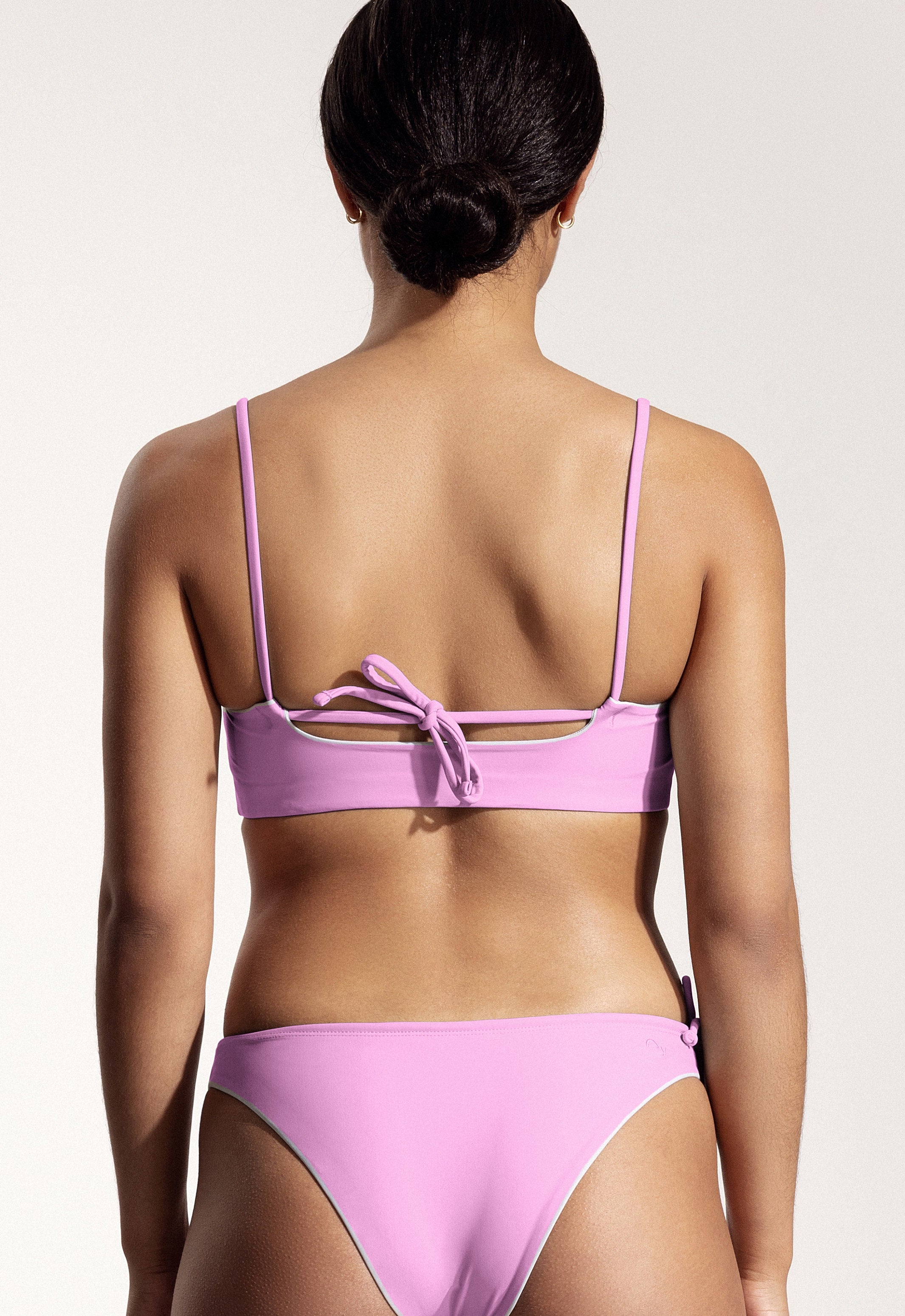 Surf Bikini Top "Buri" in baby pink