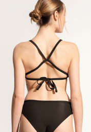 Surf Bikini Oberteil „Dace“ in Dunkelbraun