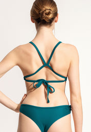Surf Bikini Oberteil „Dace“ in Petrolblau