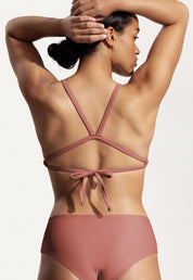 Surf Bikini Oberteil „Esox“ in Lehmrot