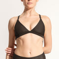Surf Bikini Top "Esox" in dark brown
