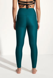 Surf & Yoga Leggings „Larimar“ in Petrolblau