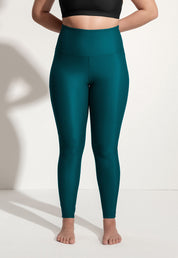 Surf & Yoga Leggings „Larimar“ in Petrolblau