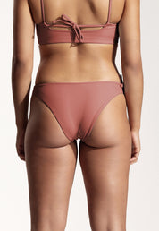 Surf Bikini Hose „Mako“ in Lehmrot