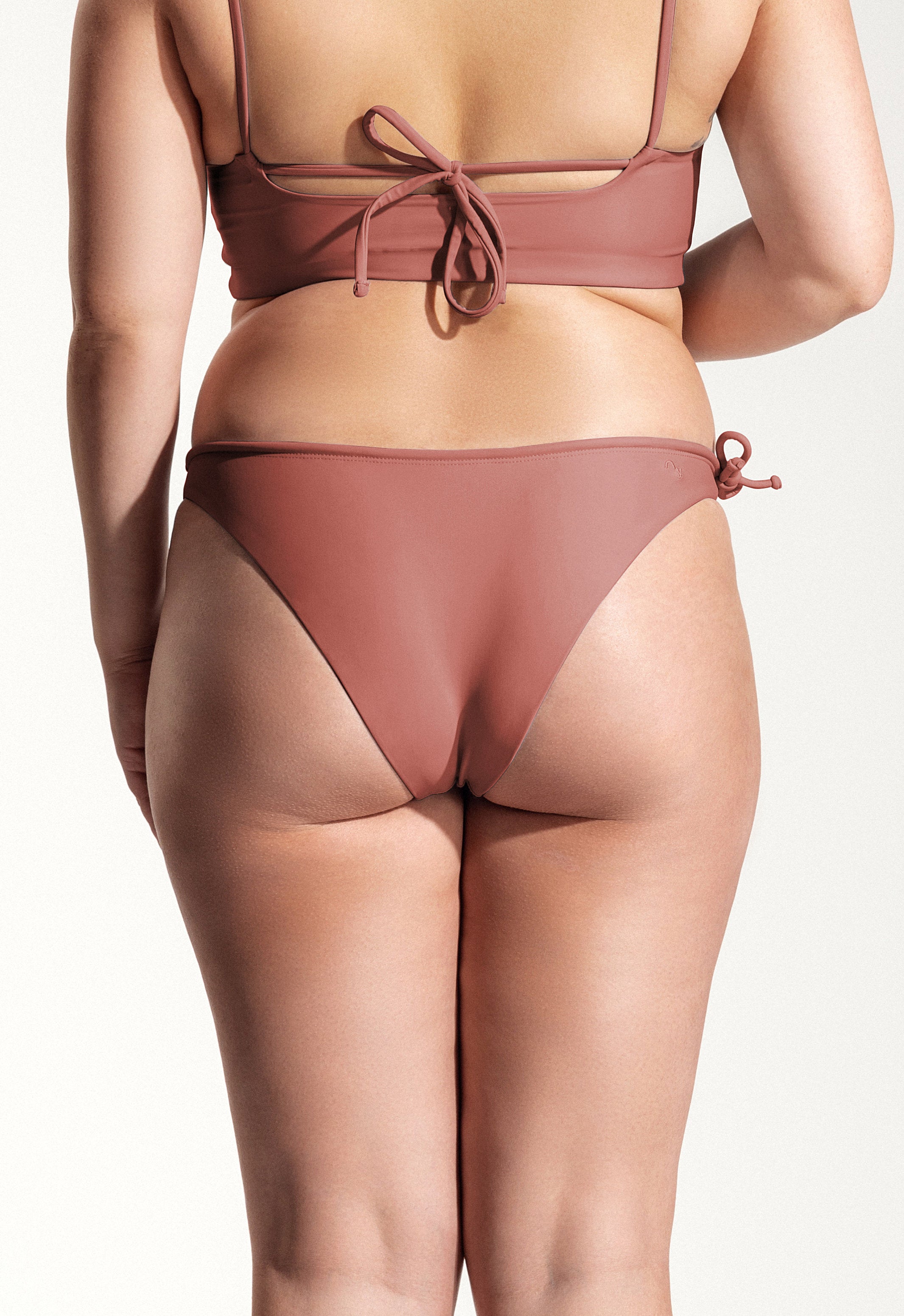 Surf Bikini Hose „Mako“ in Lehmrot