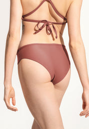 Surf Bikini Bottom "Opah" in clay red
