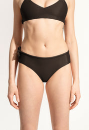 Surf Bikini Bottom "Opah" in dark brown