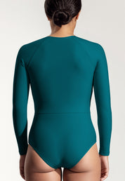 Surfsuit "Orfe" in petrol blue