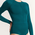 Surfsuit "Orfe" in petrol blue