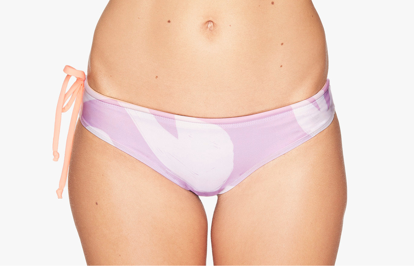 Surf Bikini Hose „Brasil“ in Loop Fade Print & Appeal Orange 1