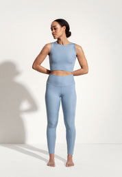 Oy 21 Yoga Top Amber Blue Rib 01