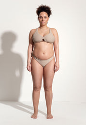 Surf Bikini Oberteil „Coho“ in Blassbraun 2