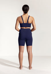 Kurze Yoga Leggings „Galena+“ in Dunkelblau 3