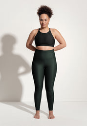 Surf & Yoga Leggings „Larimar“ in Nachtgrün 3