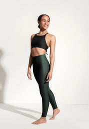 Surf & Yoga Leggings „Larimar“ in Nachtgrün 5