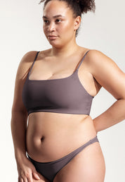 Surf Bikini Oberteil „Buri“ in Dunkellavendel 