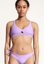 Surf Bikini Oberteil „Coho“ in Hellviolett 4